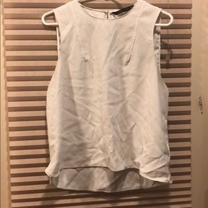 White tank top from Zara Woman. Size L